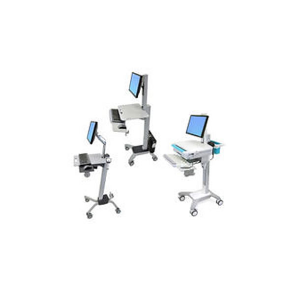 Neoflex LCD Mobil Bilgisayar Crash Cart | Green Tech